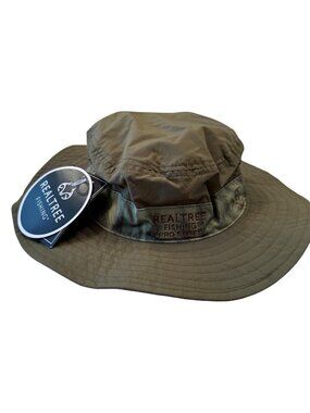 Realtree Fishing Pro Series Boonie Brim Hat One Size Fits Most NWT $15